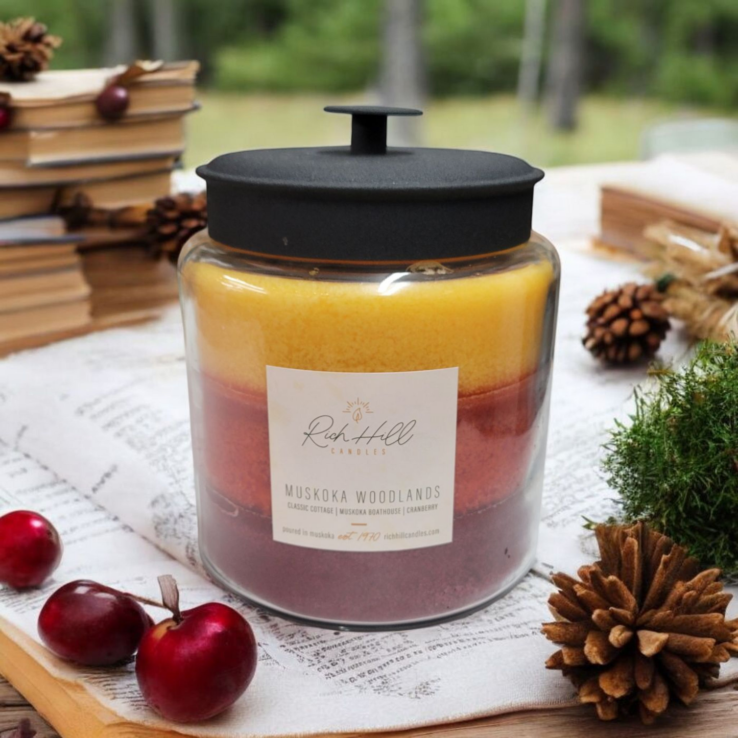 Muskoka Woodlands Triple Layer Jars