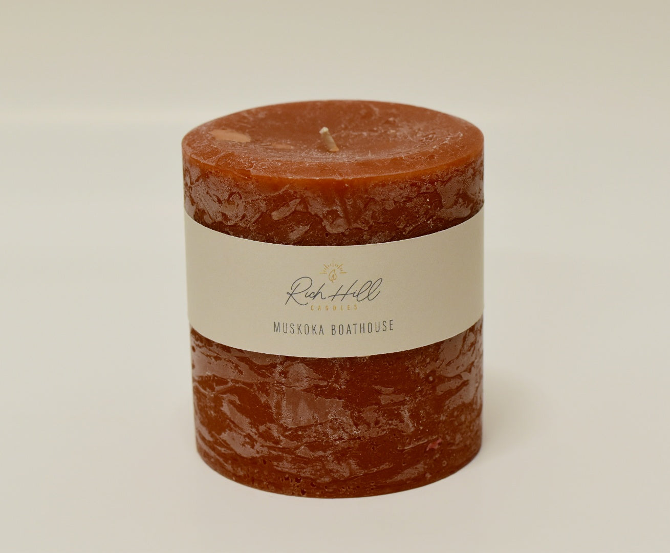 Muskoka Boathouse Scented Rustic Pillars