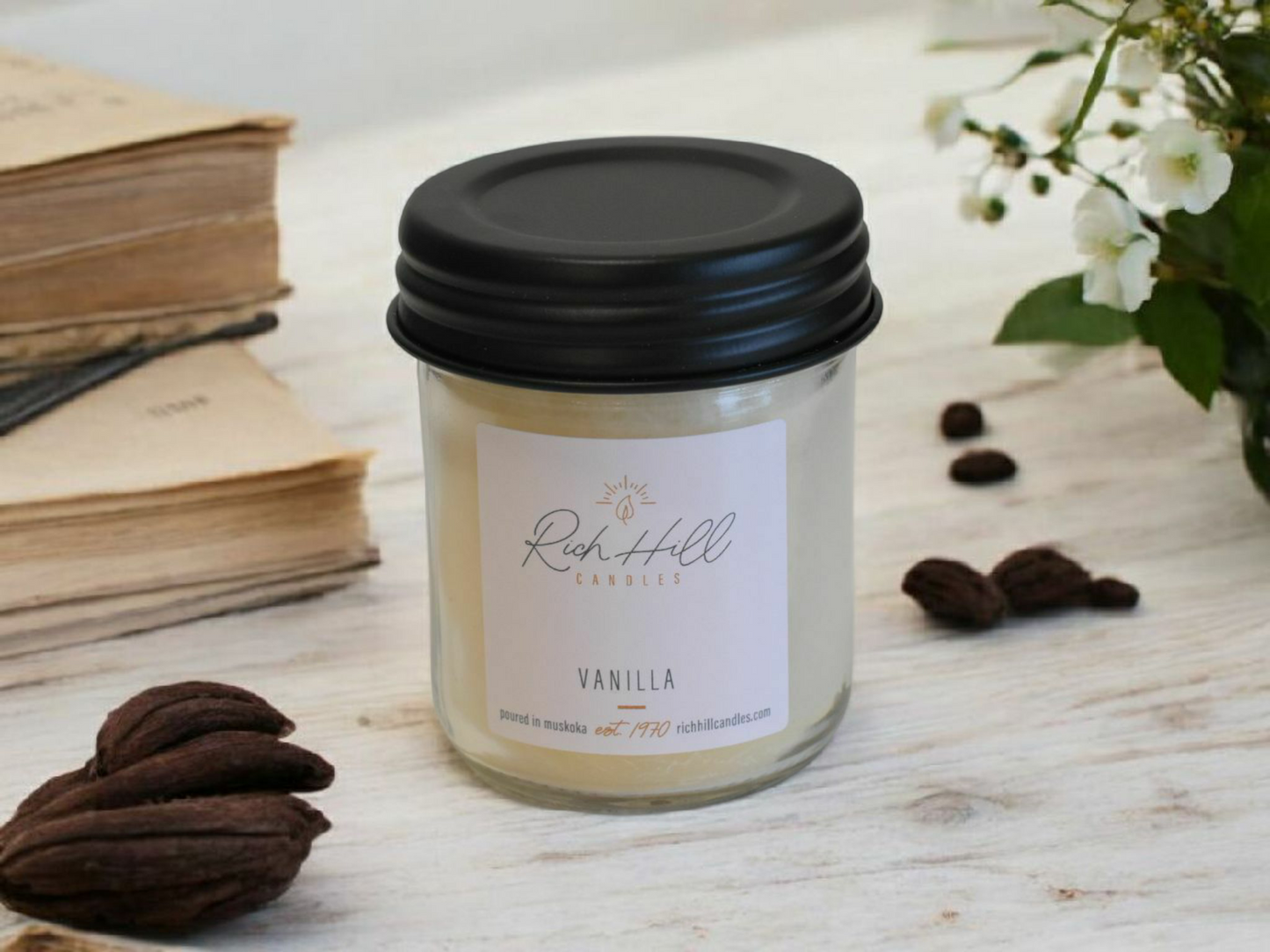 Vanilla Scented Jars