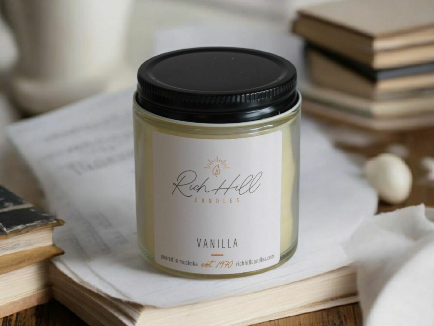 Vanilla Scented Jars