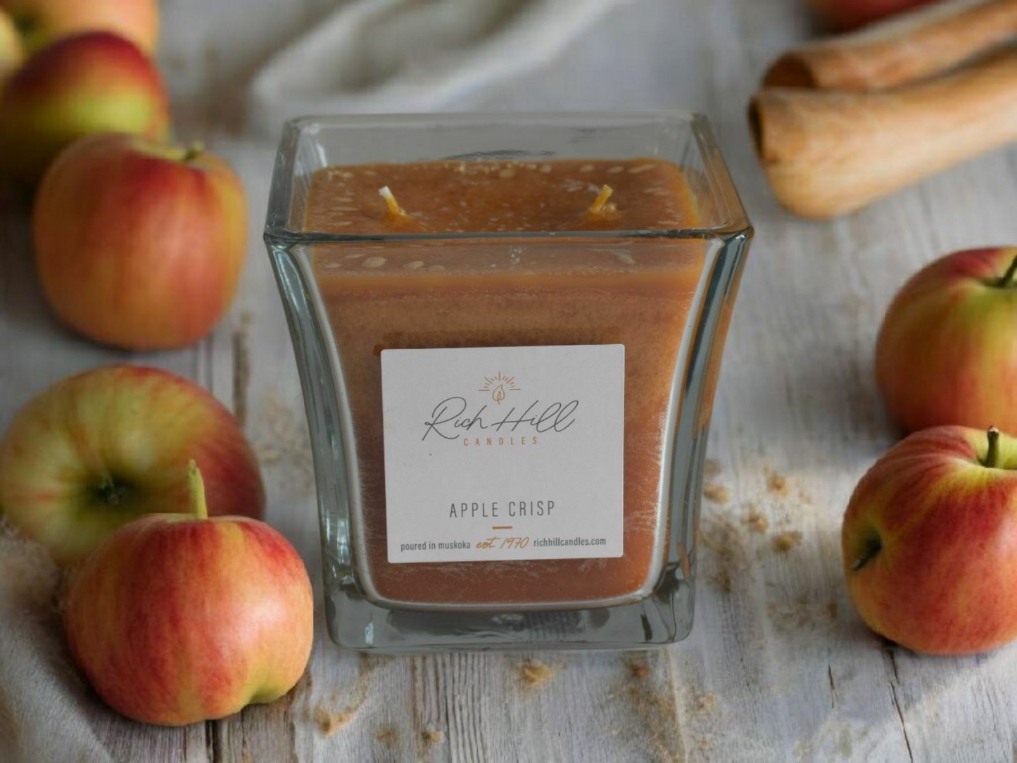 Apple Crisp Scented Jars