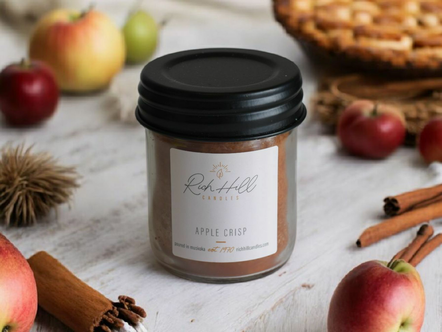 Apple Crisp Scented Jars