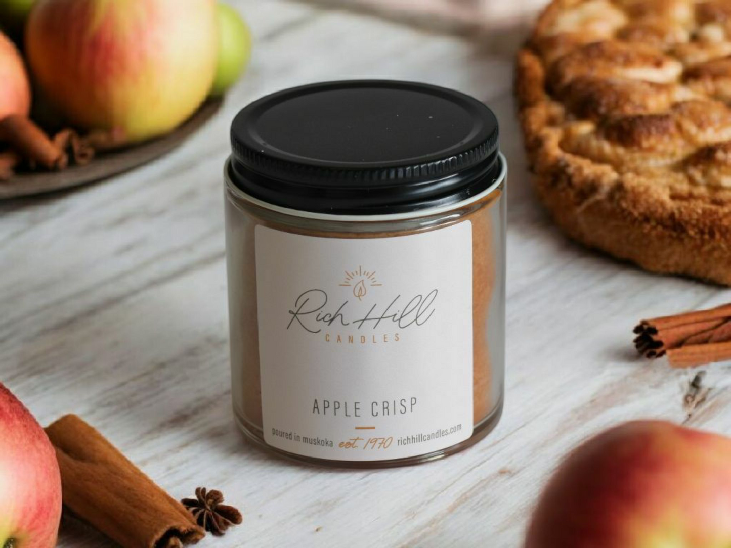 Apple Crisp Scented Jars