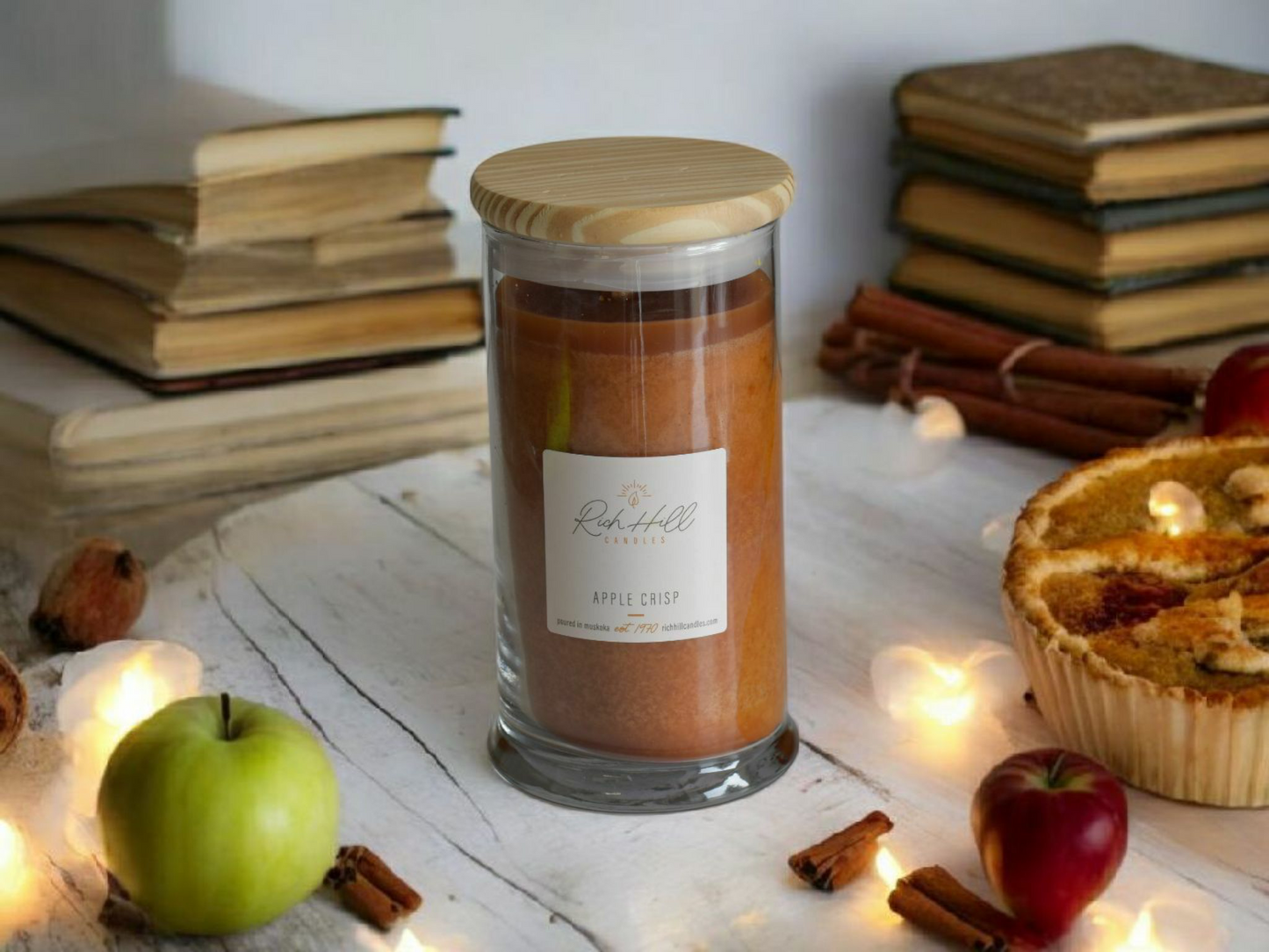 Apple Crisp Scented Jars
