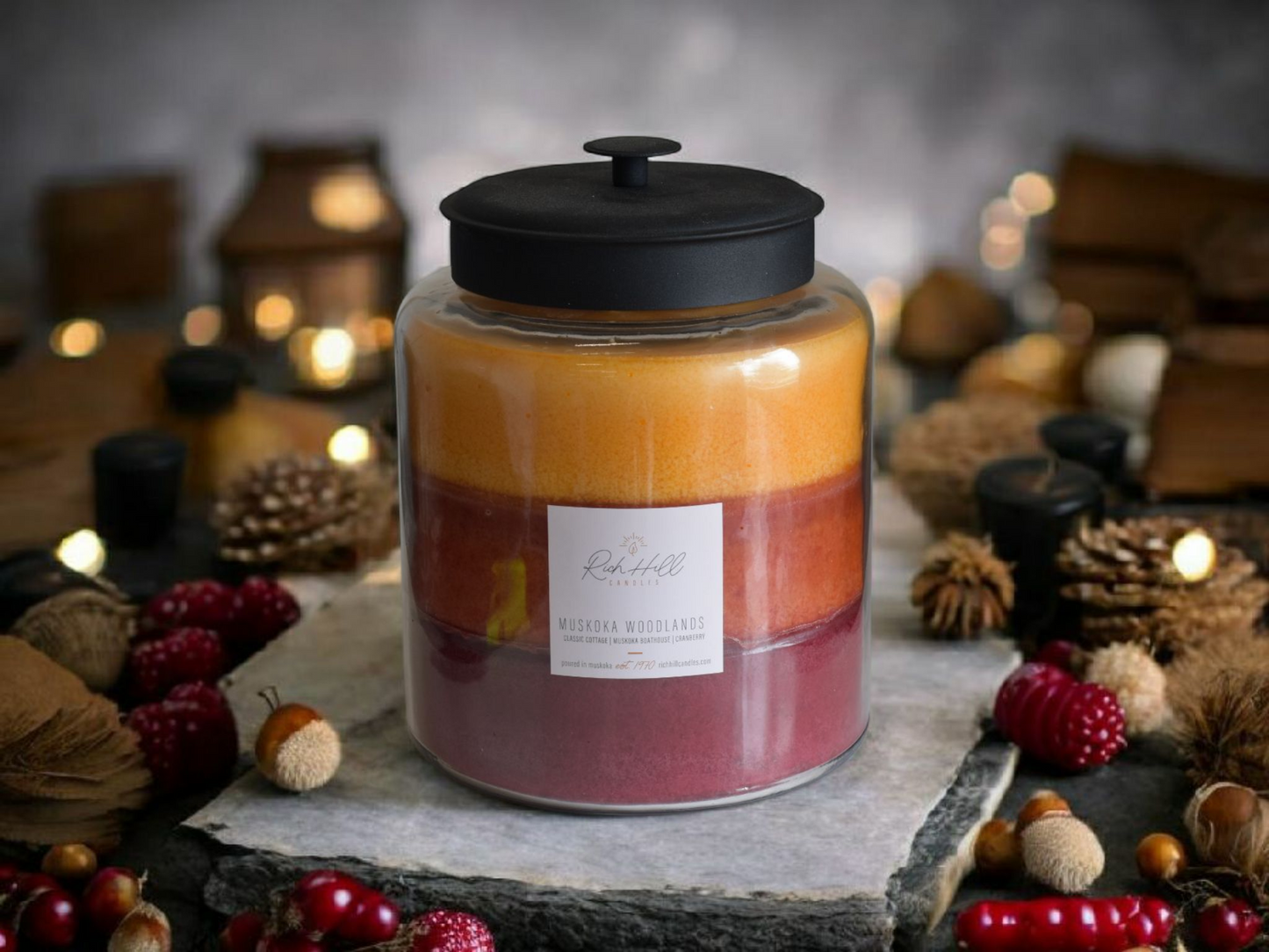 Muskoka Woodlands Triple Layer Jars