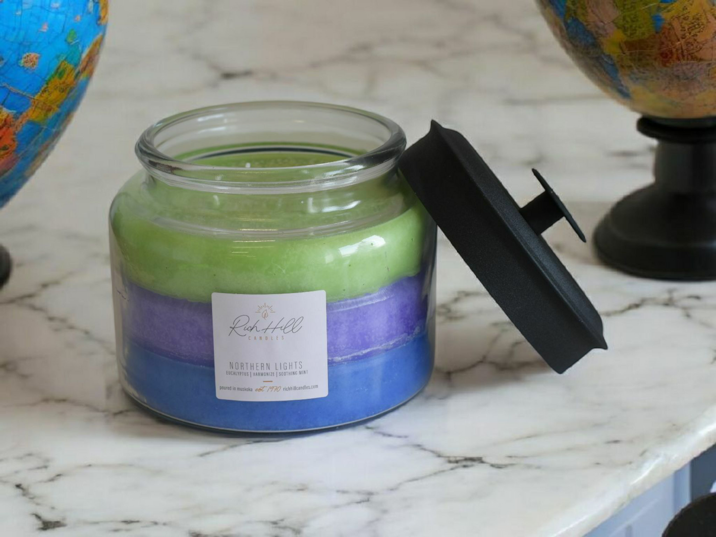 Northern Lights Triple Layer Jars
