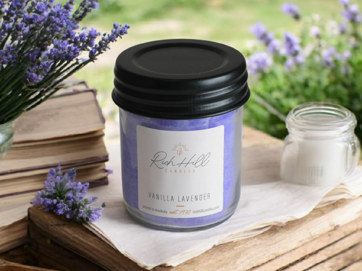 Vanilla Lavender Scented Jars