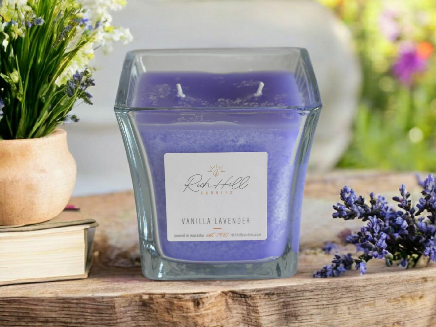 Vanilla Lavender Scented Jars