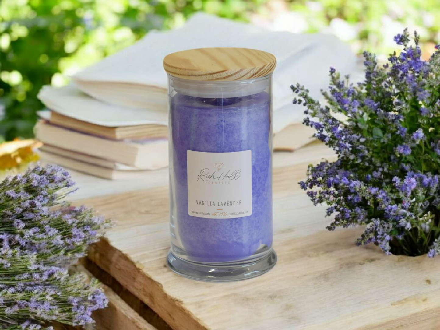 Vanilla Lavender Scented Jars