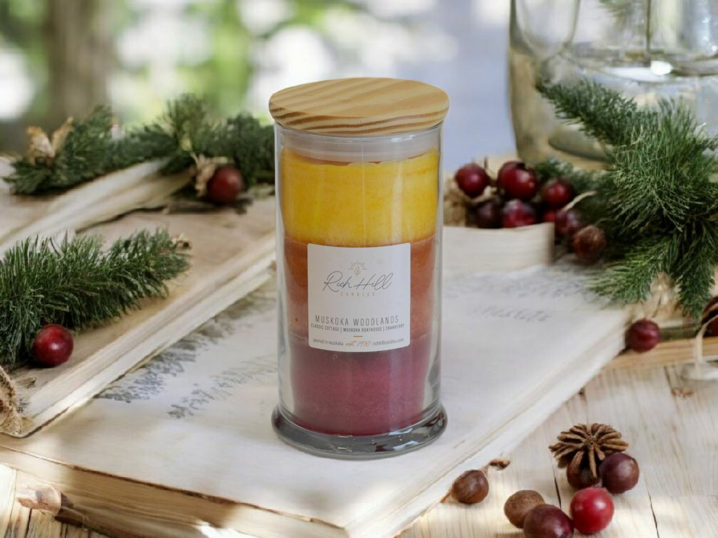 Muskoka Woodlands Triple Layer Jars
