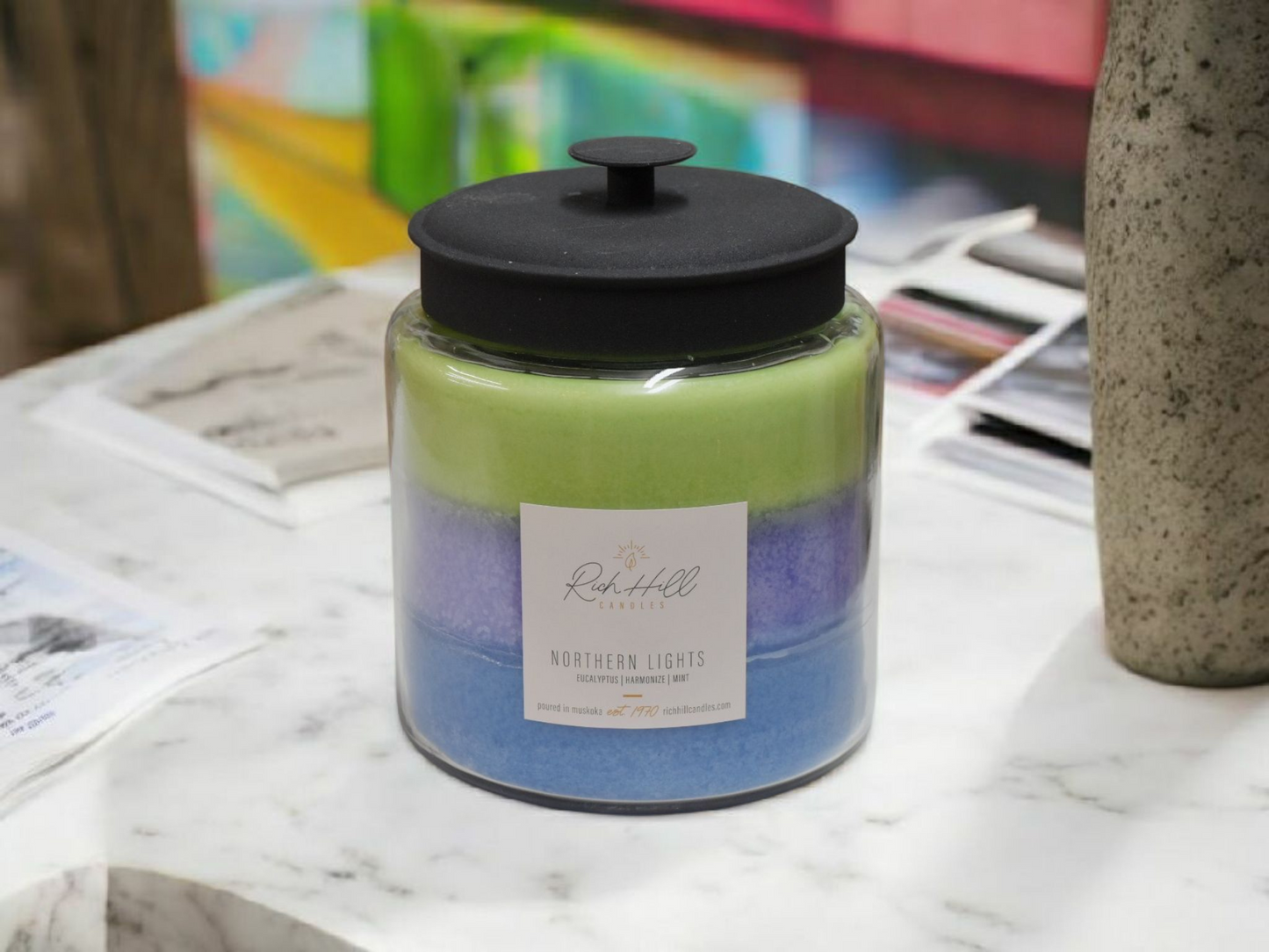 Northern Lights Triple Layer Jars