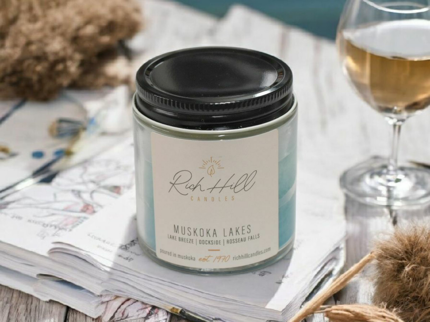 Muskoka Lakes Triple Layer Jars