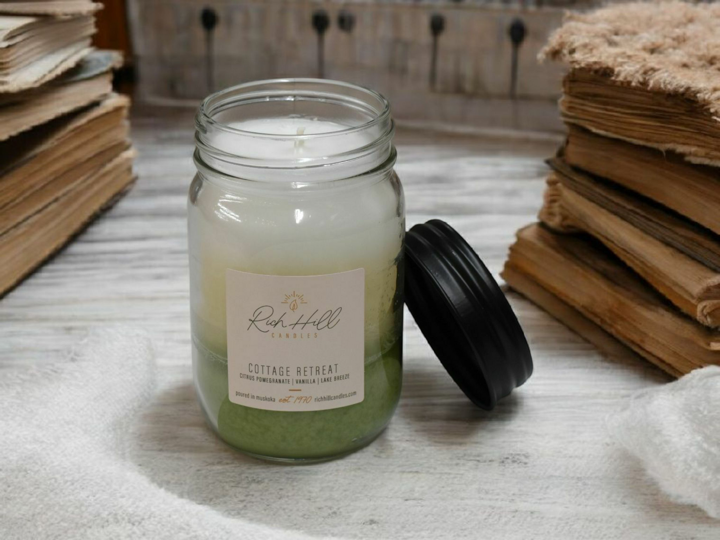 Cottage Retreat Triple Layer Jars