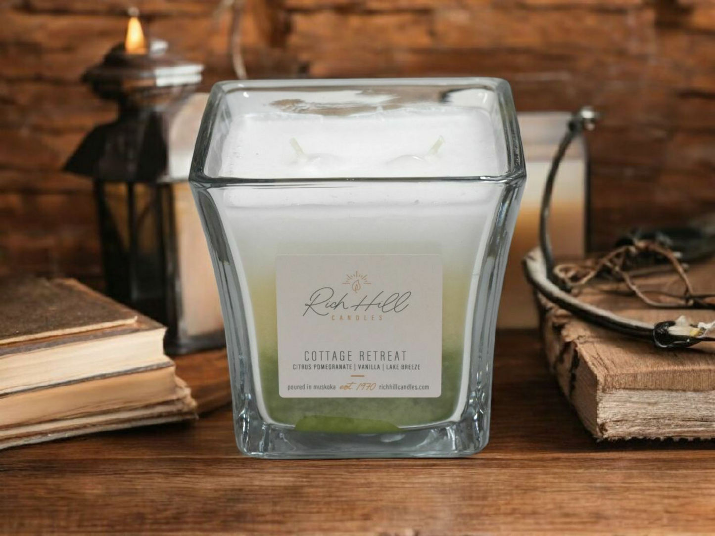 Cottage Retreat Triple Layer Jars