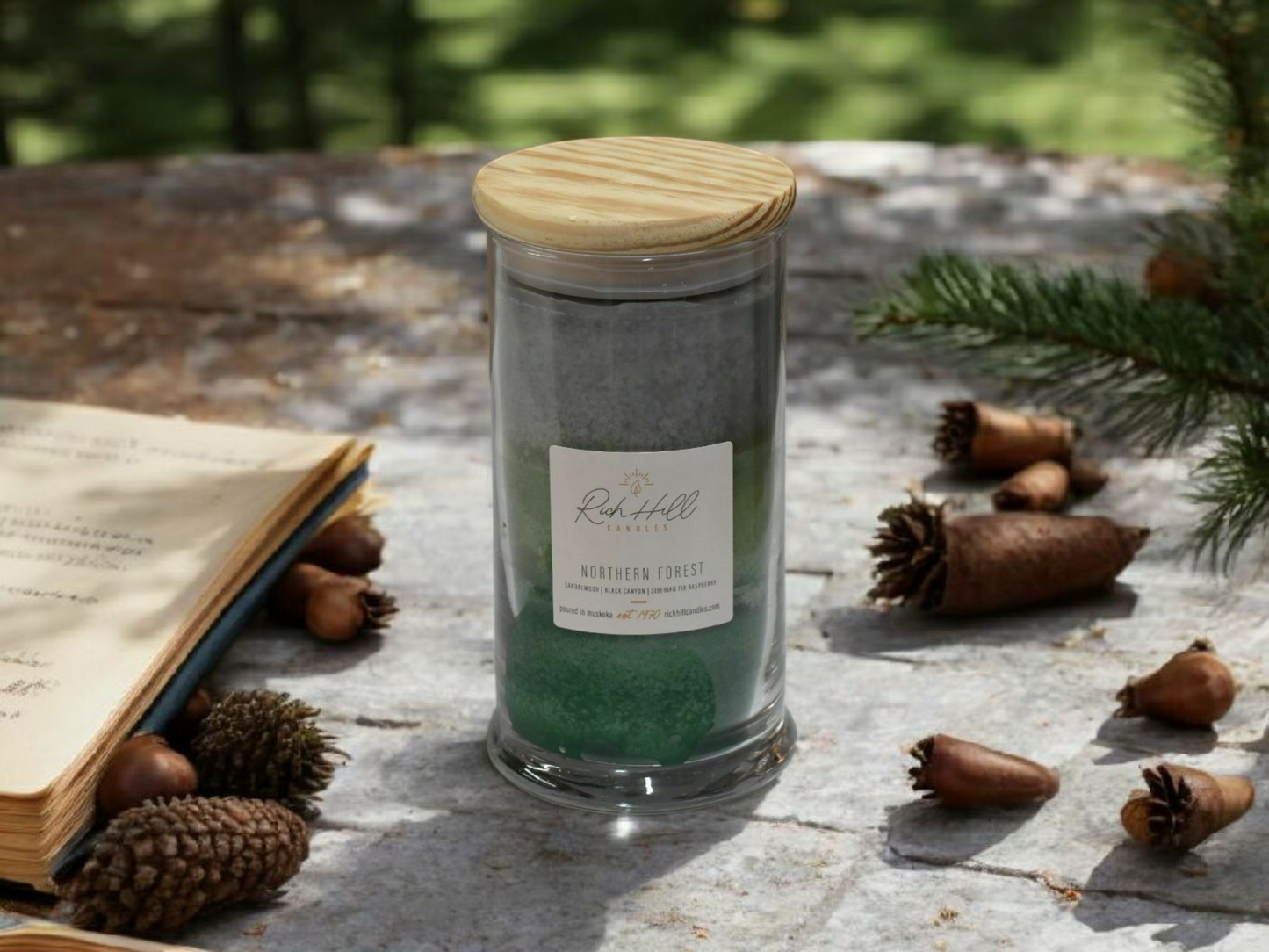 Northern Forest Triple Layer Jars