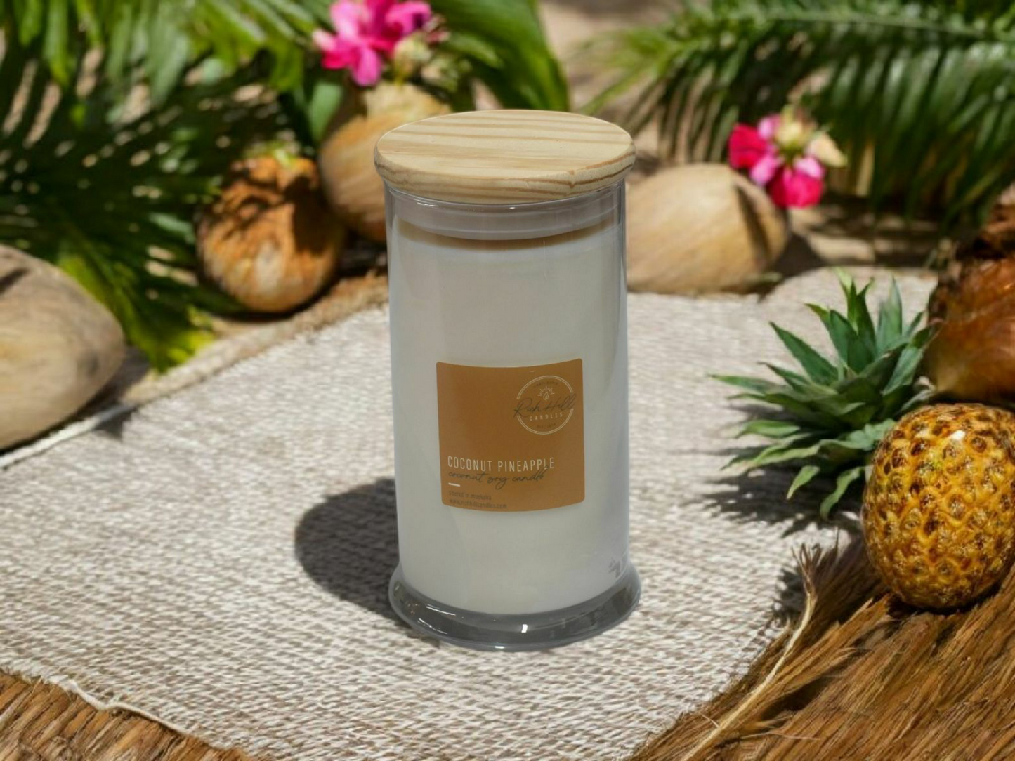 Coconut & Pineapple Coconut Soy Scented Jars