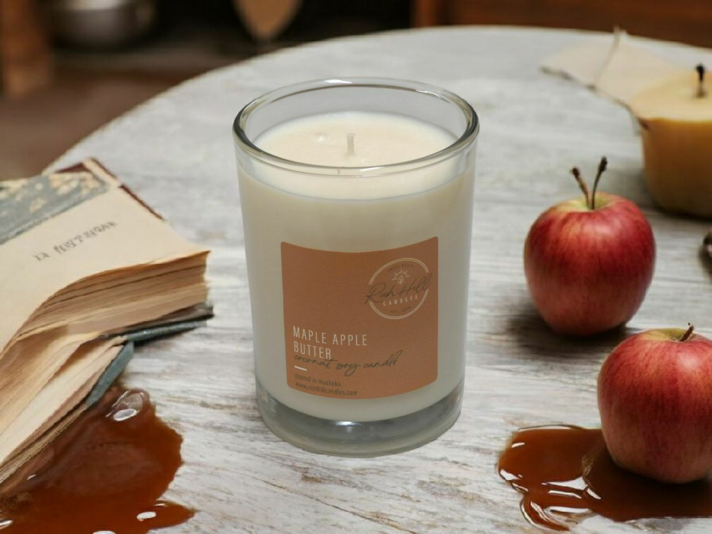 Maple Apple Butter Scented Coconut Soy Jars