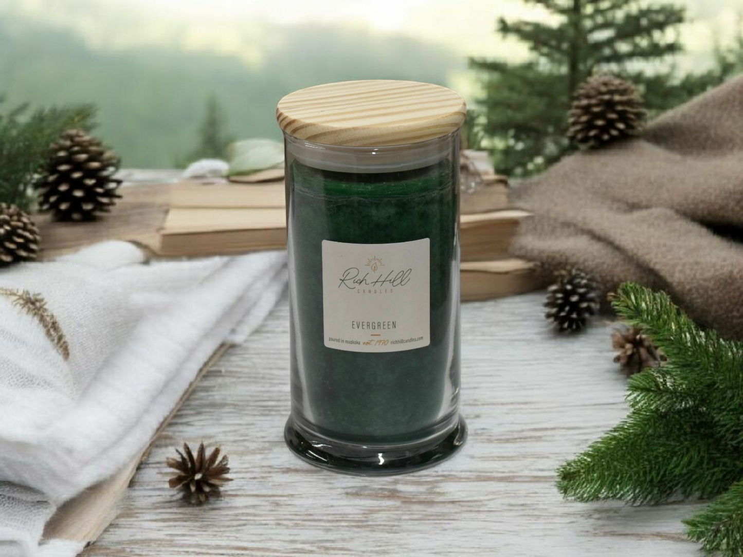 Evergreen Scented Jars