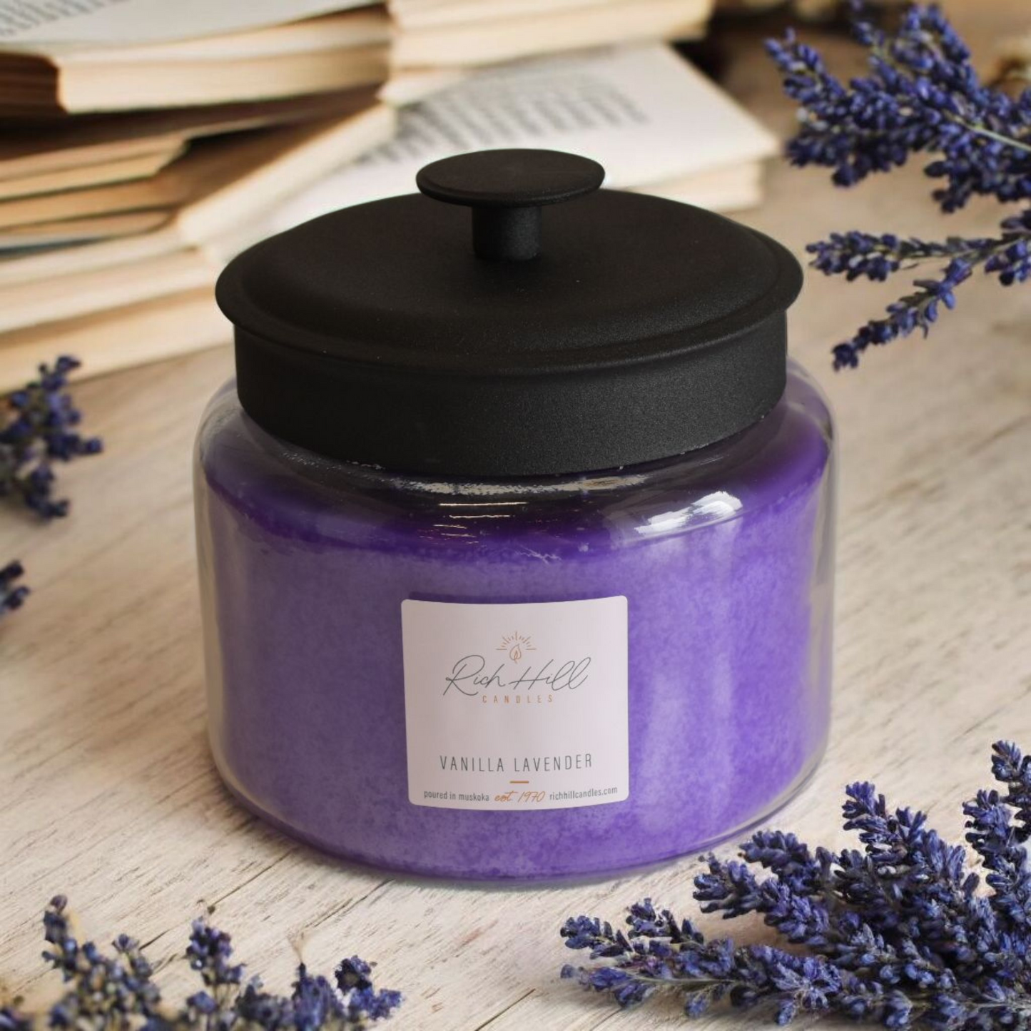 Vanilla Lavender Scented Jars