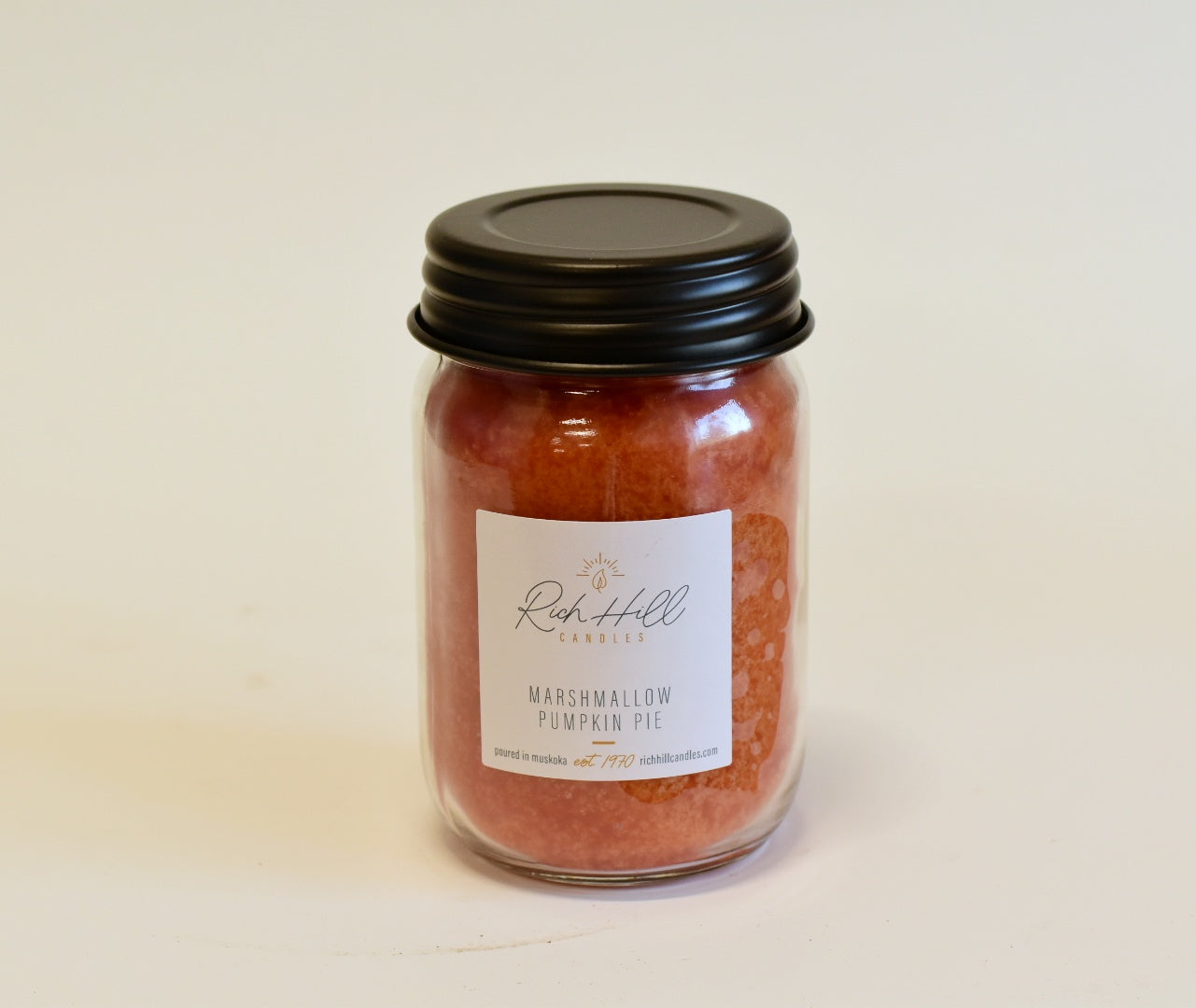 Marshmallow Pumpkin Pie Scented Jar Candles