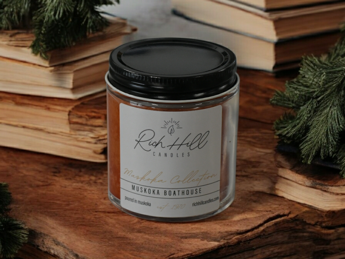Muskoka Boathouse Scented Jars