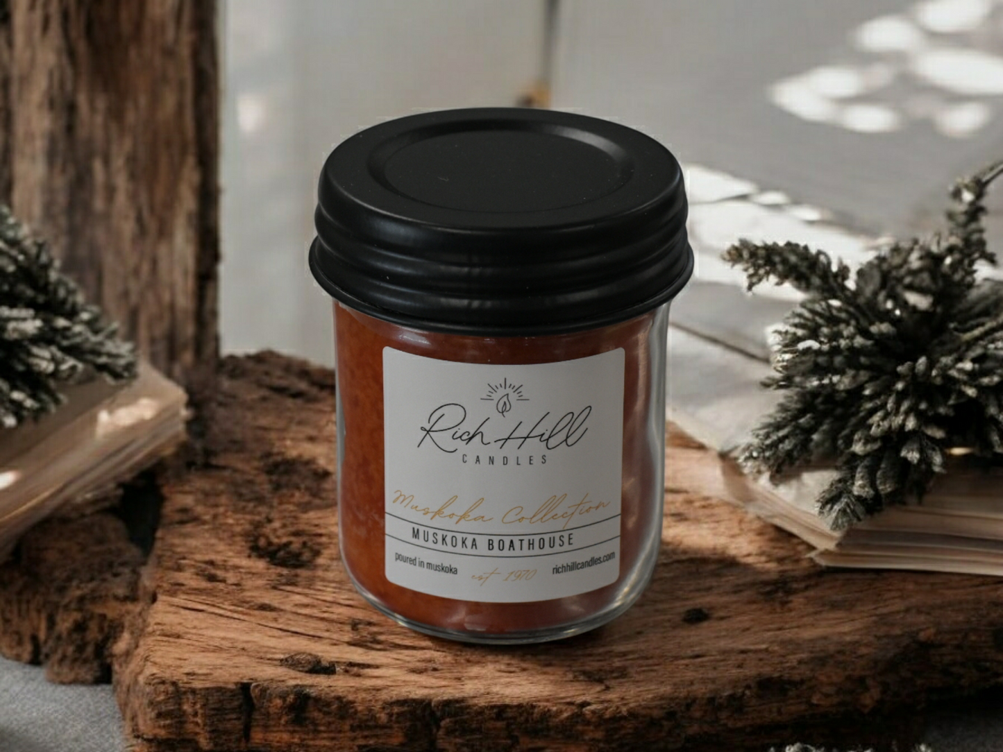 Muskoka Boathouse Scented Jars