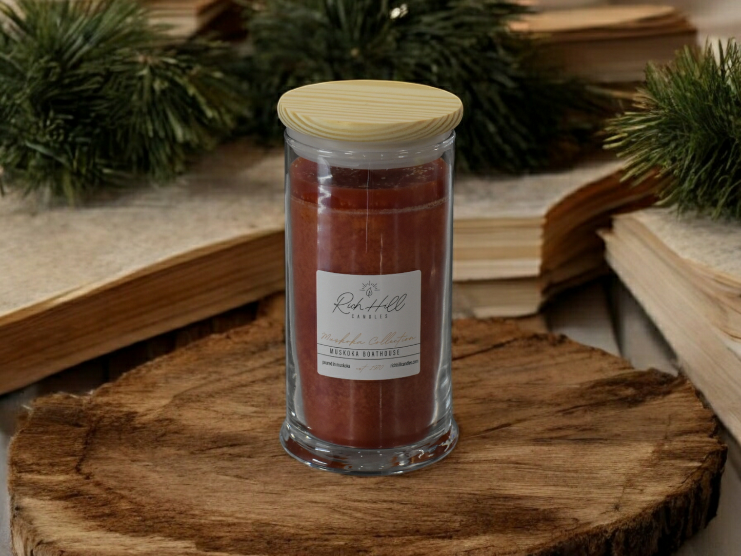 Muskoka Boathouse Scented Jars