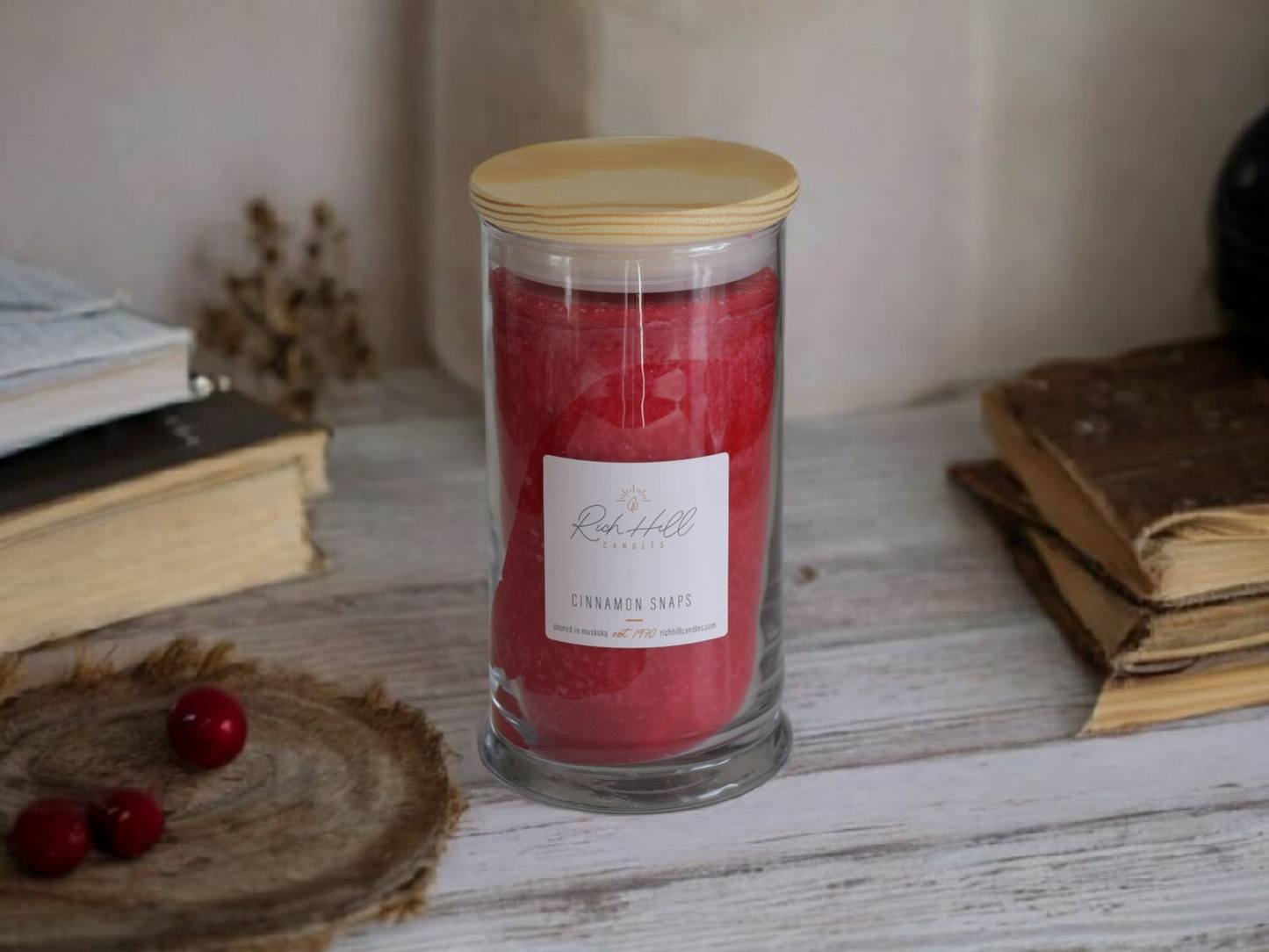 Cinnamon Snaps Scented Jars