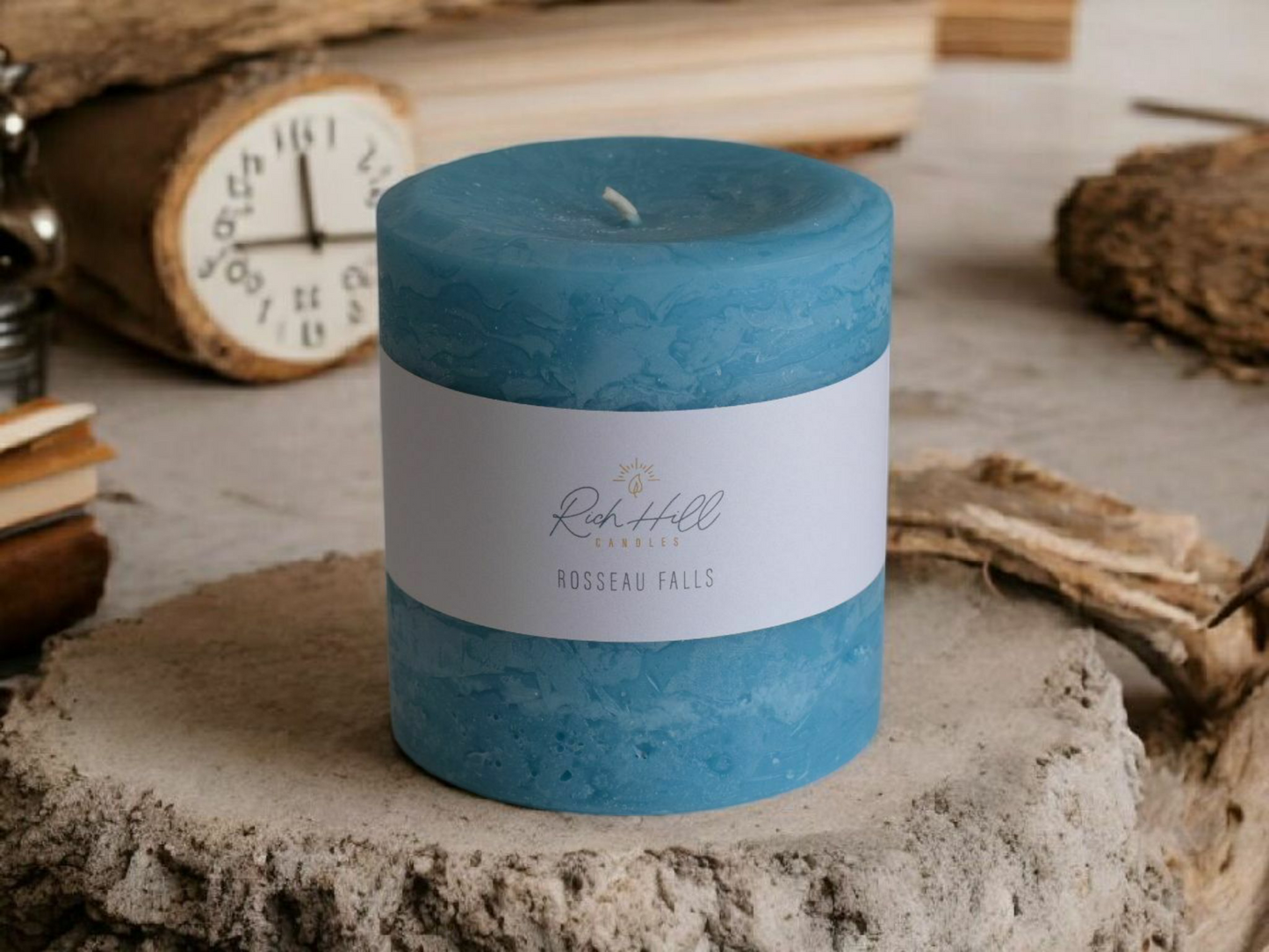 Rosseau Falls Scented Rustic Pillars