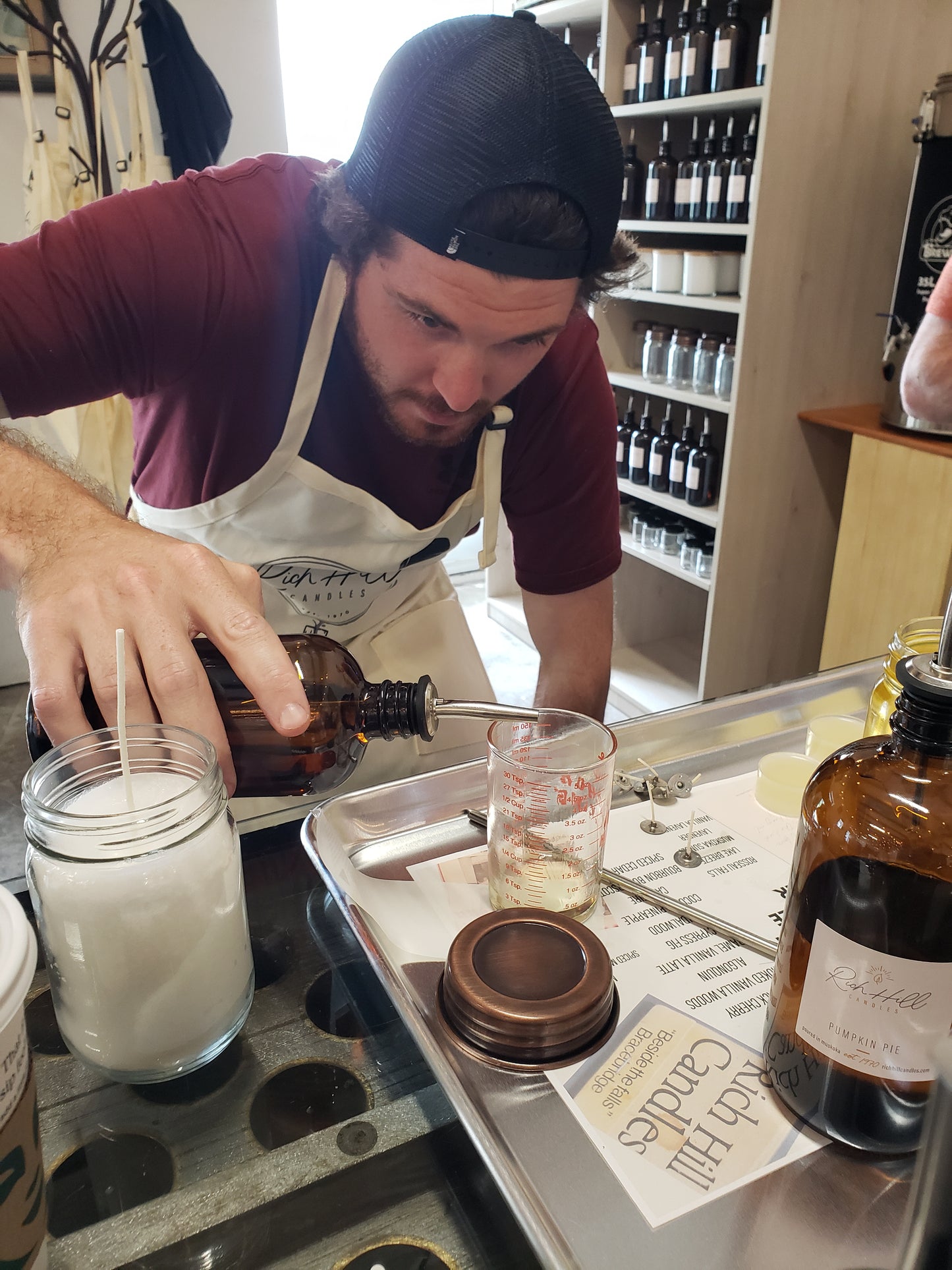 Candle Making Workshop- 3 Jars + Tealights