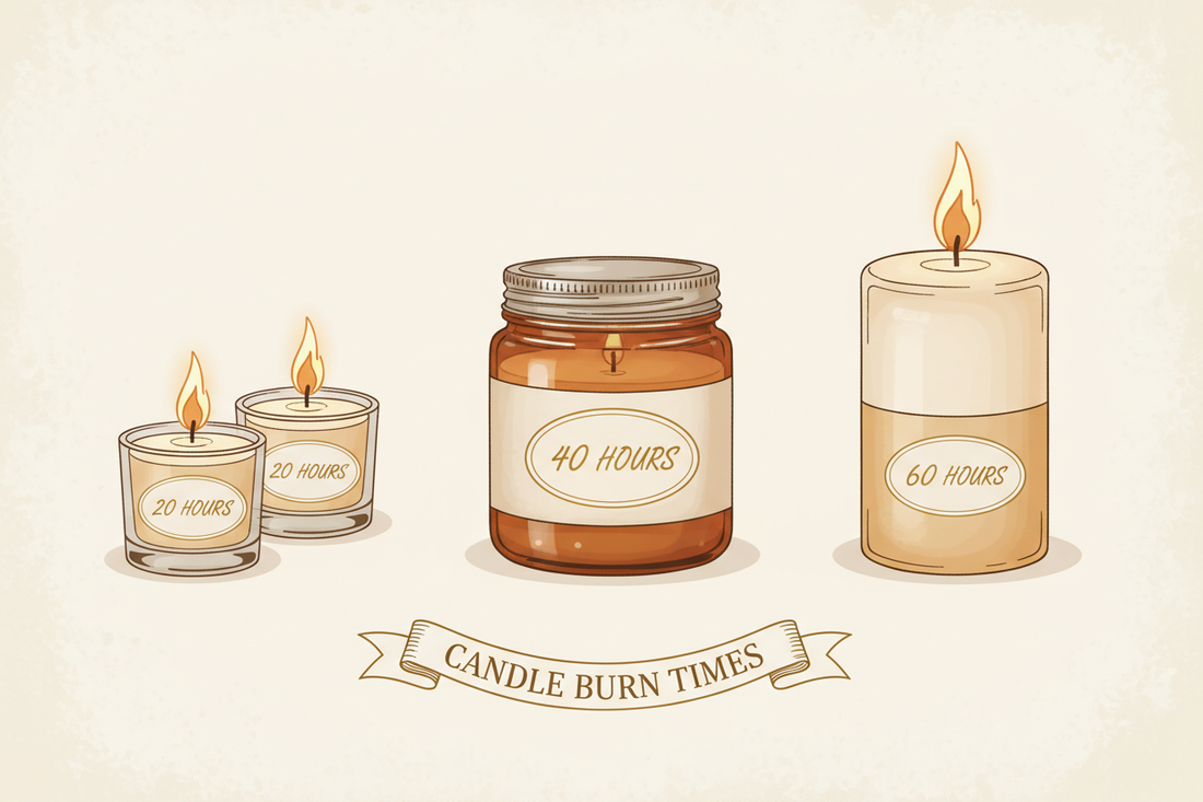 THE TRUTH ABOUT CANDLE BURN TIMES