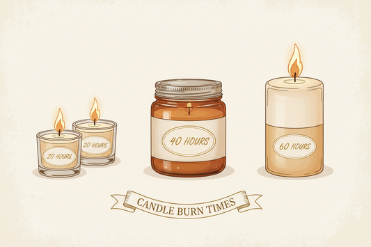THE TRUTH ABOUT CANDLE BURN TIMES