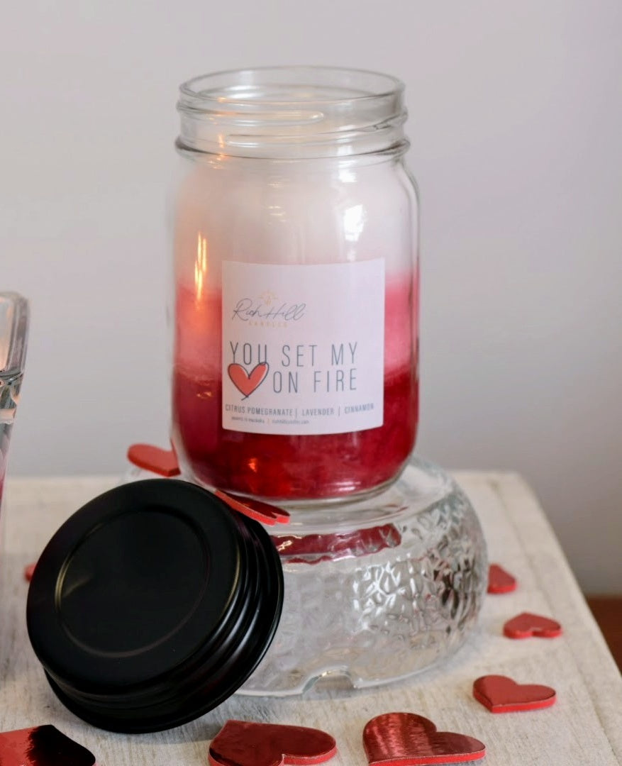Valentines You Set My Heart On Fire