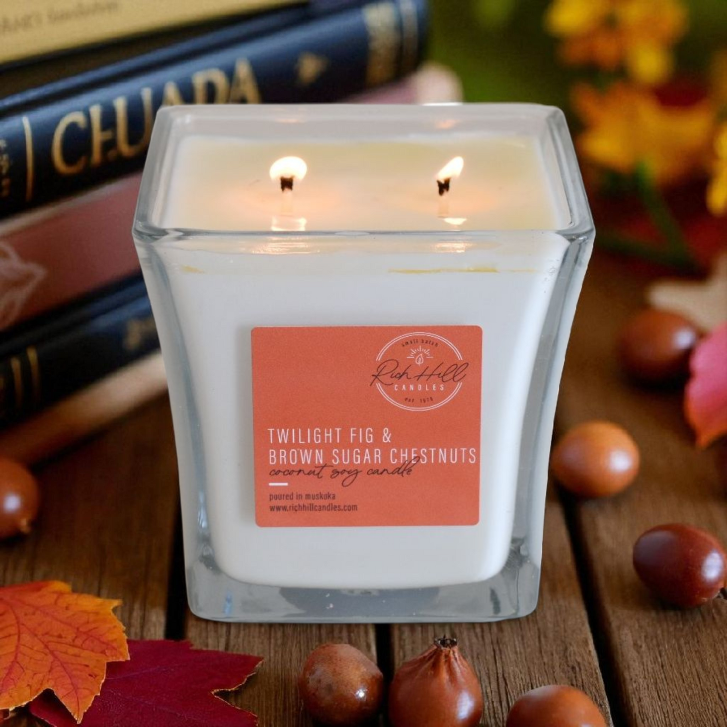 Twilight Fig & Brown Sugar Chestnuts Scented Coconut Soy Jars