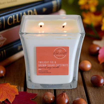 Twilight Fig & Brown Sugar Chestnuts Scented Coconut Soy Jars