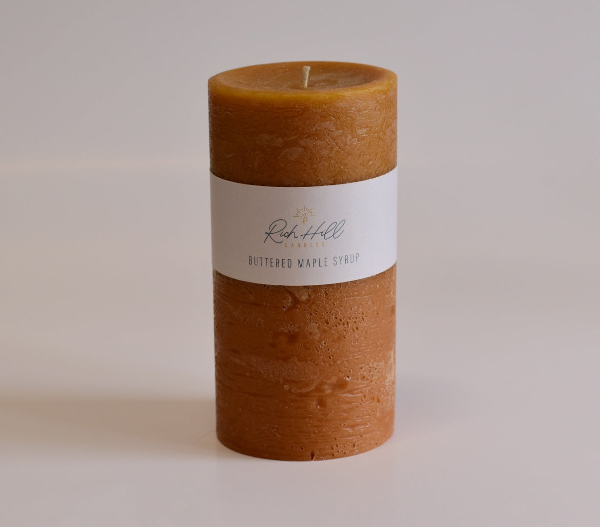 Buttered Maple Syrup Scented Rustic Pillars