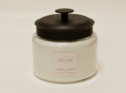 Teakwood & T#bacco Scented Jars