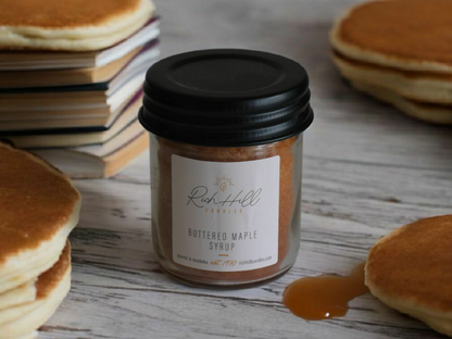 Buttered Maple Syrup Scented Jars