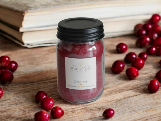 Cranberry Scented Jars