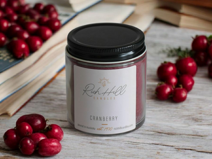 Cranberry Scented Jars