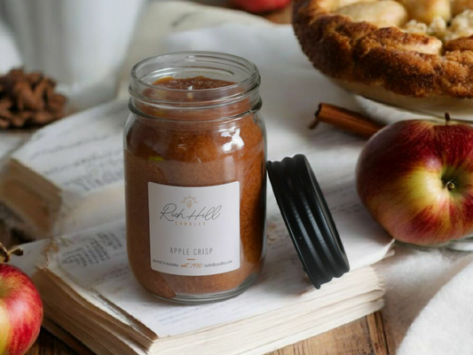 Apple Crisp Scented Jars