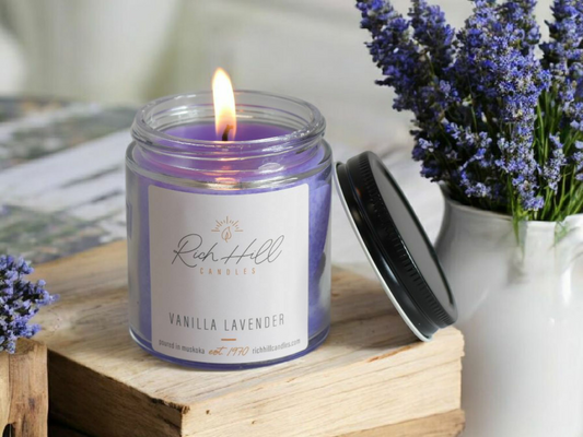 Vanilla Lavender Scented Jars