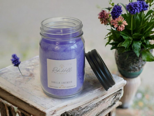 Vanilla Lavender Scented Jars