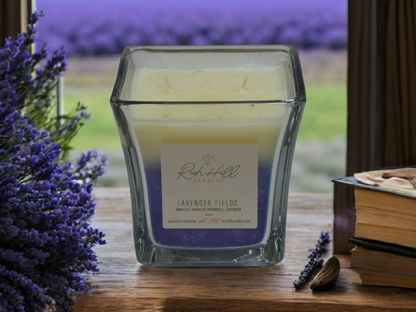 Fields of Lavender Triple Layer Jars