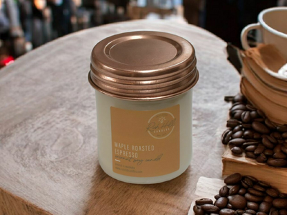 Maple Roasted Espresso Scented Coconut Soy Jars