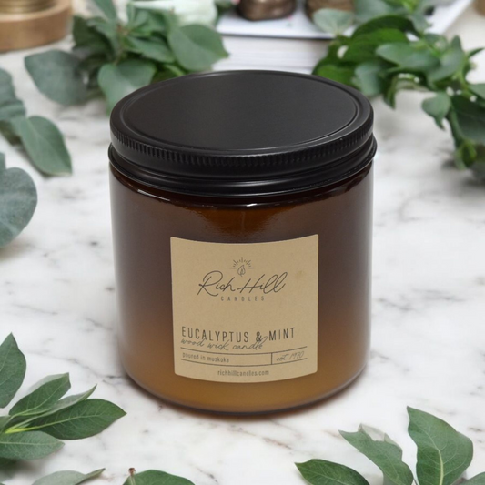 Eucalyptus Mint Woodwick Jar