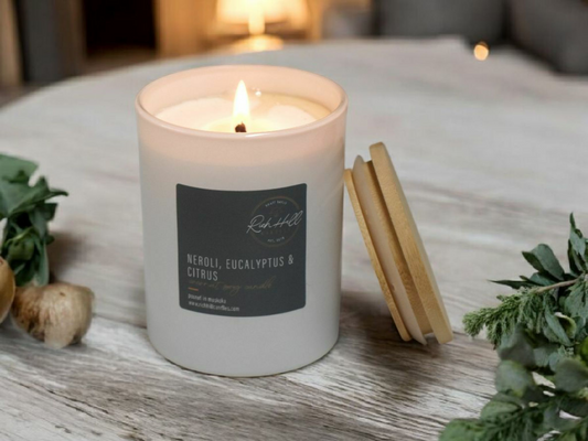 Neroli, Eucalyptus & Citrus Coconut Wax Scented Jar Candles