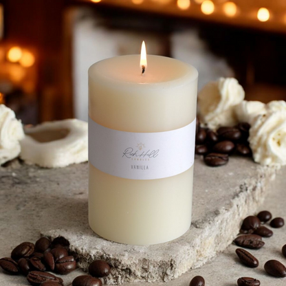 Vanilla Scented Pillars