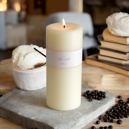 Vanilla Scented Pillars