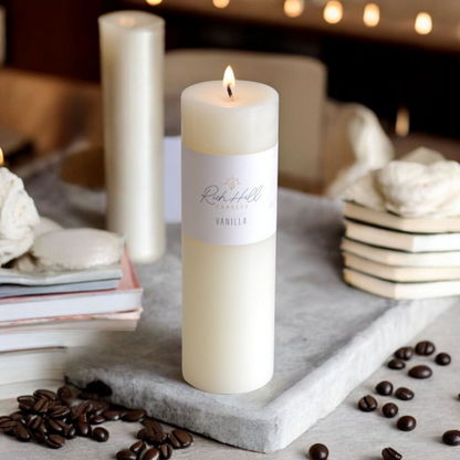 Vanilla Scented Pillars